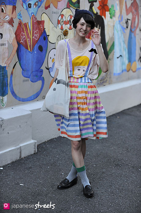 120812-0040 - Japanese street fashion in Harajuku, Tokyo (Matilde, IamI)
