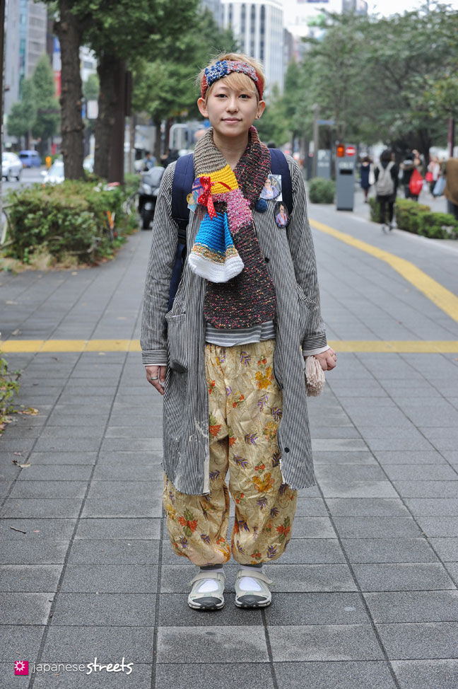 Japanese street fashion in Shibuya, Tokyo