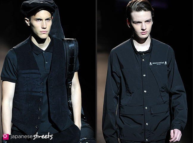 111022-4381-111022-4392: mastermind S/S 2011 Fashion Show at the Japan Fashion Week
