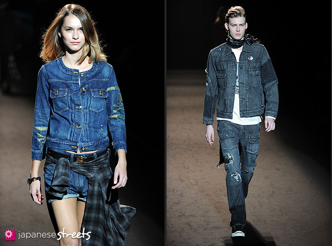 111022-4421-111022-4429: mastermind S/S 2011 Fashion Show at the Japan Fashion Week