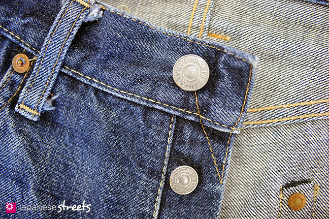 101104-6233 - STUDIO D’ARTISAN jeans. The Osaka 5 pay almost obsessive attention to detail